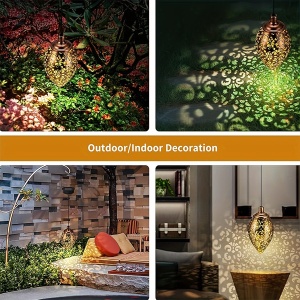 Lumină solară suspendată cu proiecții artistice – Iluminare decorativă pentru exterior, TMML372730 - Img 6