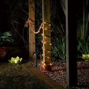 Lumini solare LED model sfoară – Iluminat decorativ pentru grădină, terasă și balcon, TMWX735656 - Img 3