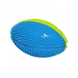 Minge rugby cauciuc, cu tepi si led, 11 cm