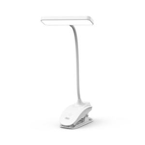 Mini Lampa birou, reincarcabila, conectare USB, 3 culori, 800MAh, Alb, AD2975 - Img 2