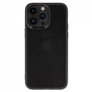 Protective Lens Carcasa pentru Iphone 14 Negru clear