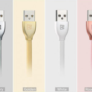 REMAX Cablu Laser RC-035i - USB to Lightning - Iphone 5/6/7/8/X Roz
