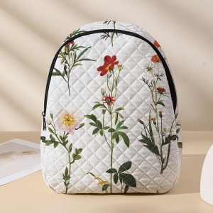 Rucsac damă Flaverina cu model flori – Stil casual și adorabil, TMVJ726028