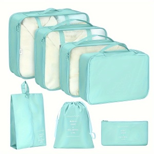 Set 7 genti de depozitare pentru calatorie, PMEK90914 - Img 2