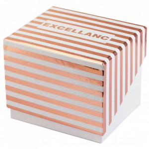 Set cadou, ceas dama, Excellanc, Roze, colier cu pandativ, 1 pereche cercei , Excellanc - Img 4