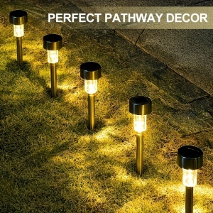 Set lămpi solare LED pentru grădină – iluminare decorativă și funcțională, TMFW16799 - Img 4