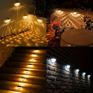 Set lămpi solare LED tip far – Iluminat decorativ alb pentru exterior, TMYA48214A - Img 3