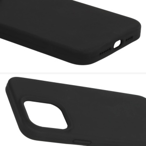 Silicone Lite Case for Samsung Galaxy A35 black - Img 4