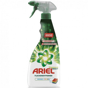Spray Ariel pentru indepartarea petelor pentru haine albe sau colorate 750 ml