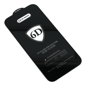 Tel Protect Full Glue 6D Tempered Glass pentru Iphone 16 Pro/ 17, negru, set 10 buc, MGPROB04289 - Img 4
