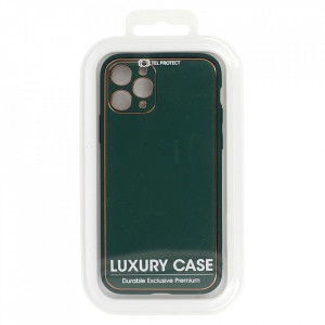 TEL PROTECT Luxury Husa pentru Samsung Galaxy A22 4G Dark green - Img 2
