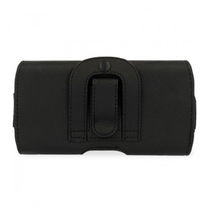 Telone MAX Belt Holster (SIZE 14) pentru Iphone 11/XR/Huawei P40/P30 Lite/Samsung A41/S20/S21 negru, leather