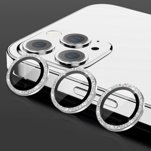 Tempered Glass HARD DIAMOND for camera (LENS) for Samsung Galaxy S24 black (lens 3 pieces) - Img 2