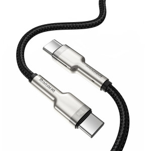Baseus Cable Cafule Metal - Type C to Type C - PD 100W 2 metres (CATJK-D01) black