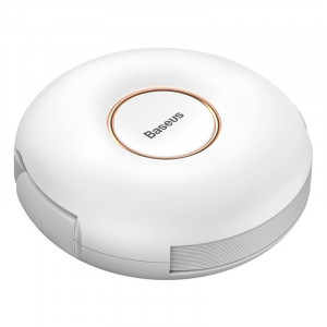 Baseus Cablu Zinc Magnetic 3 in 1 - Tip C to Micro USB, Lightning, Tip C - 20W 1 metre (CAMLC-02) alb - Img 2