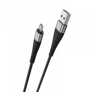 Borofone Cablu BX32 Munificent - USB to Micro USB - 5A 1 metre Negru