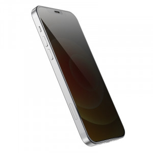 Borofone Sticla Tempered BF7 Diamond Armor Full Screen Anti-spy pentru Iphone 12 Pro Max - 10 pieces - Img 2