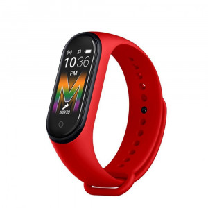 Bratara Smart M5, Fitness Tracker, Rosu, PMHOLM13743