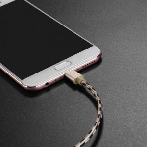 Cablu Borofone BX24 Ring Current - USB to Micro USB - 2,4A 1 metru auriu - Img 2