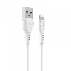 Cablu Borofone BX51 Triumph - USB to Lightning - 2,4A 1 metre white - Img 3