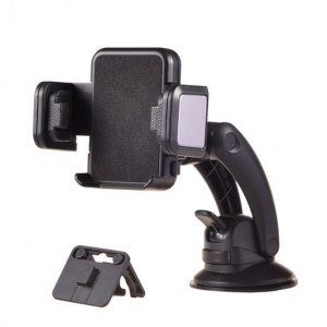 Car Holder VENNUS - CHROME - R 11 /air vent and windshield mount/