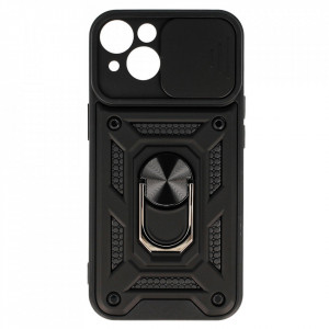 Carcasa Slide Camera Armor pentru Iphone 15 Plus Negru