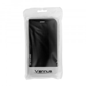 Carcasa tip Carte Vennus SENSITIVE pentru Iphone 13 Negru - Img 3