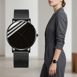 Ceas Quartz Casual, Unisex, TM7KMK150W4K - Img 5