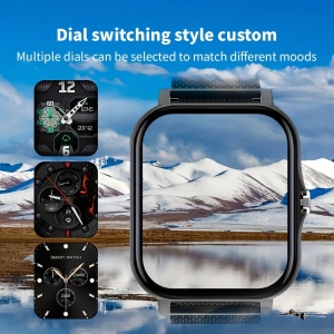 Ceas Smartwatch pentru barbati si femei, PMFW307867-AURIU - Img 4