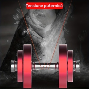 Fir durabil pentru pescuit, impletit din PE cu 8 fire, TMQW10884 - Img 3