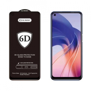 Full Glue 6D Folie Sticla Tempered pentru SAMSUNG GALAXY A24 4G/A25 5G Negru