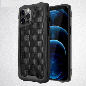 Husa pentru Apple iPhone 12Pro Max, cu protectie ridicata, Fashion, rezistenta la socuri, negru