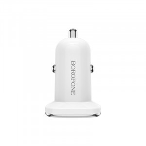 Incarcator auto Borofone BZ12 Lasting Power - 2XUSB - 2.4A, Alb, ŁAD001439 - Img 7