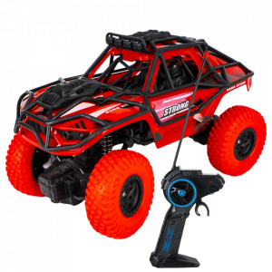 Jeep cu RC+AC, 19x13x12 cm