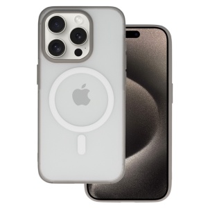 Liavec Warframe Magsafe Series Case for Iphone 15 Plus titanium