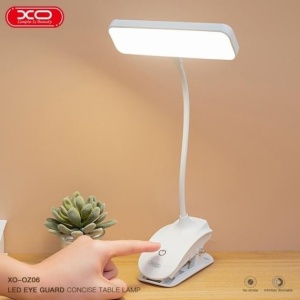 Mini Lampa birou, reincarcabila, conectare USB, 3 culori, 800MAh, Alb, AD2975 - Img 3