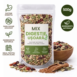 Mix Digestie Ușoară – Gustare naturală pentru echilibru zilnic 500g
