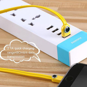 REMAX Cablu Lemen RC-101a - USB to Tip C - Yellow