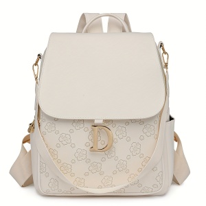 Rucsac floral stilat, inchidere cu fermoar, TMWM1156607 - Img 3
