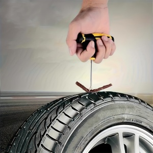 Set de instrumente universale de reparare a anvelopelor, cu husa, PMWQ165508 - Img 3