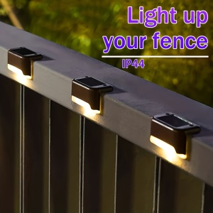 Set lămpi solare LED tip far pentru grădină – Iluminat eficient pentru scări, terase și alei, TMFJ16614 - Img 8