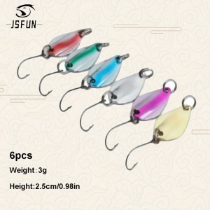 Set naluci de pescuit, 43 buc, multicolor, cu carlige, TMXV816764 - Img 7