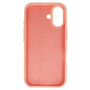 Silicone Lite Case for Iphone 16 Plus peach - Img 2