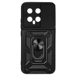 Slide Camera Armor Case for Xiaomi 14 Black