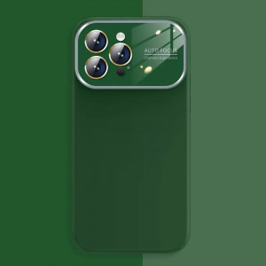 Soft Silicone Lens Case for Iphone 13 green - Img 2