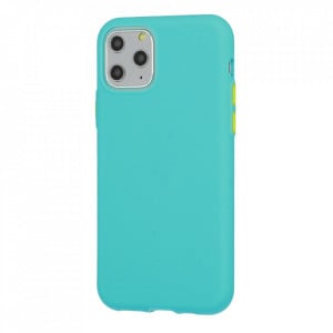 Solid Silicone Husa pentru Iphone 12 Mini green