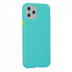 Solid Silicone Husa pentru Iphone 12 Mini green - Img 2