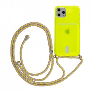 STRAP Fluo Husa pentru Iphone 12 Mini Lime - Img 4