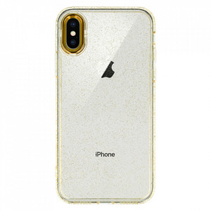 Tel Protect Auriu Glitter Carcasa pentru Iphone X/XS Auriu