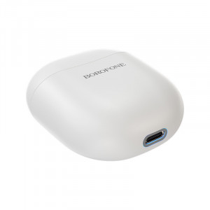 Borofone TWS Albastrutooth Earphones BE49 Serenity White - Img 2